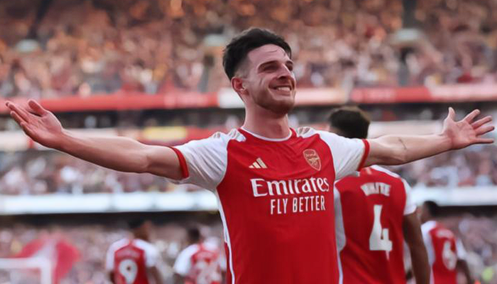 阿森纳中场赖斯：27 岁生日，枪手岁月熠熠生辉